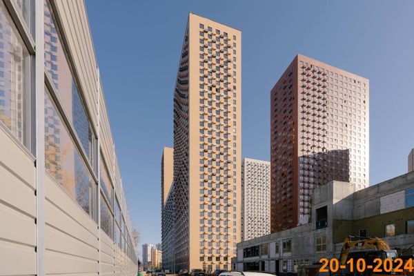 Ход строительства ЖК «Алтуфьевское 53» за Октябрь 2024 г., фото №3