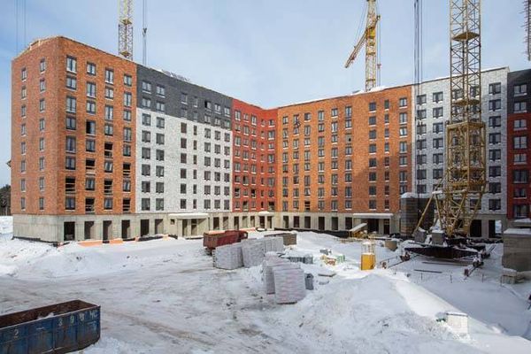 Ход строительства ЖК «Середневский лес» за Февраль 2021 г., фото №3