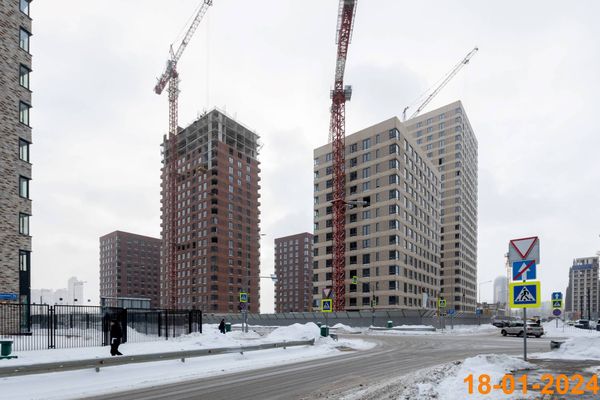 Ход строительства ЖК «Холланд парк» за Январь 2024 г., фото №5