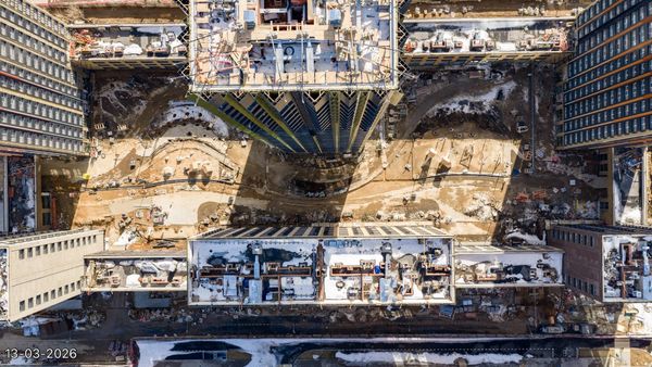 Ход строительства ЖК «Вейв» за Март 2026 г., фото №2