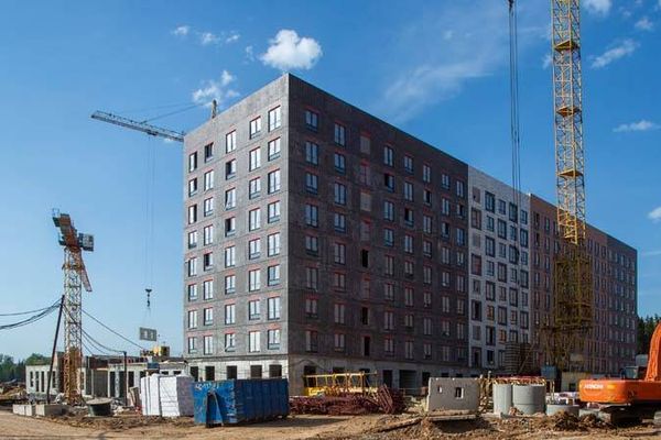 Ход строительства ЖК «Середневский лес» за Май 2021 г., фото №4