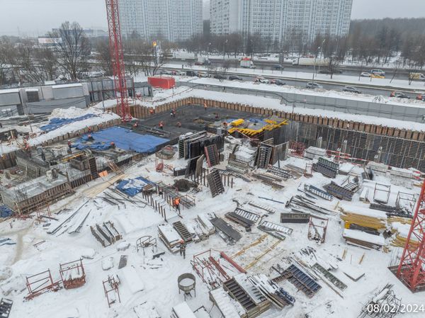Ход строительства ЖК «Варшавские ворота» за Февраль 2024 г., фото №5