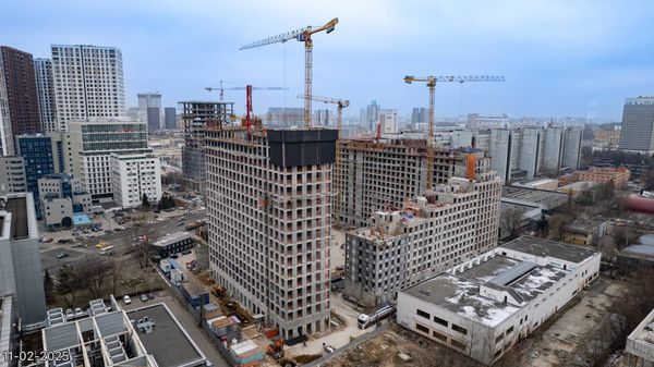 Ход строительства ЖК «Обручева 30» за Февраль 2025 г., фото №5