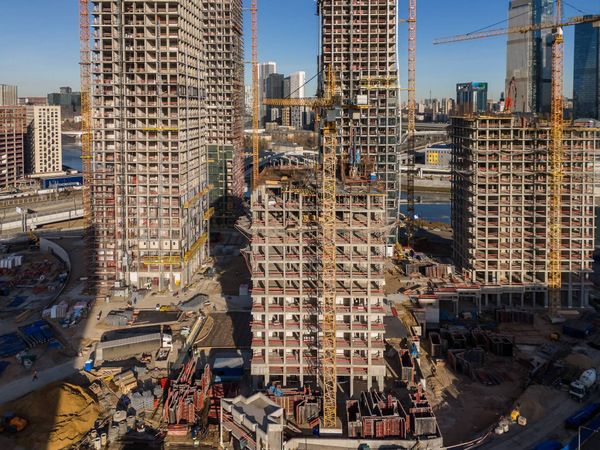 Ход строительства ЖК «Ривер Парк Кутузовский» за Январь 2025 г., фото №2
