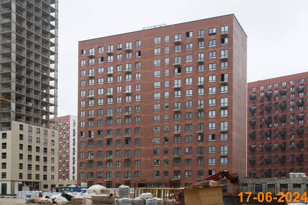 Ход строительства ЖК «Саларьево парк» за Июнь 2024 г., фото №4