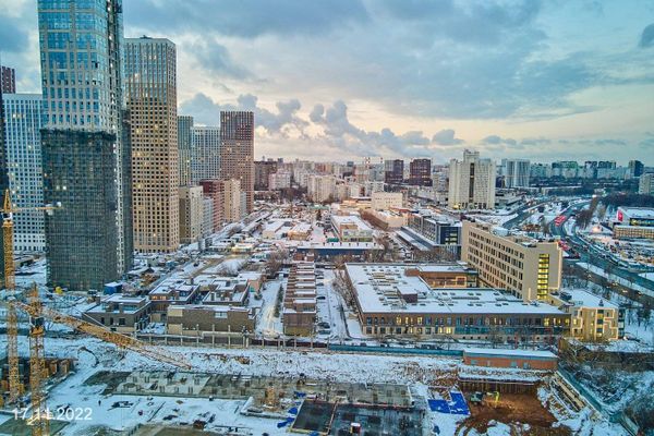Ход строительства ЖК «Дмитровское небо» за Ноябрь 2022 г., фото №4