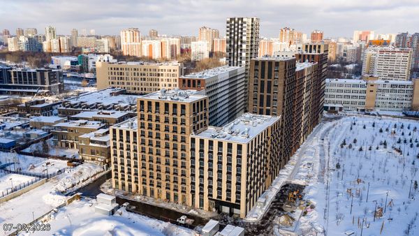 Ход строительства ЖК «Дмитровское небо» за Февраль 2026 г., фото №2