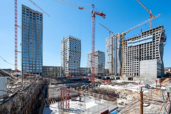 Ход строительства ЖК «Левел Южнопортовая» за Май 2024 г., фото №2