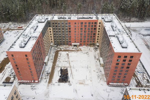 Ход строительства ЖК «Середневский лес» за Ноябрь 2022 г., фото №2