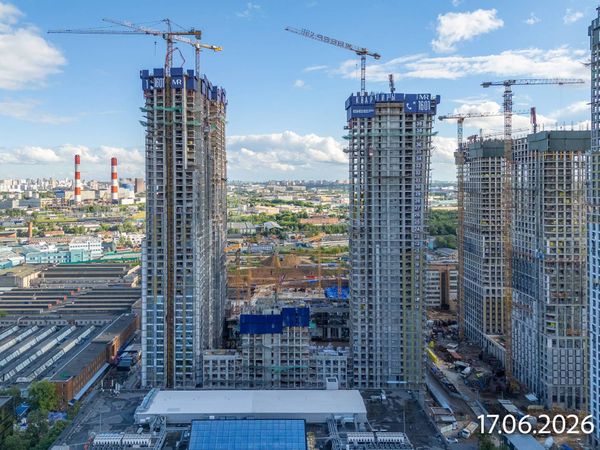 Ход строительства ЖК «Мультиквартал ВЕЕР» за Июнь 2026 г., фото №2