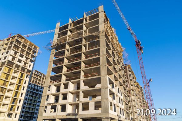 Ход строительства ЖК «Деснаречье» за Сентябрь 2024 г., фото №4