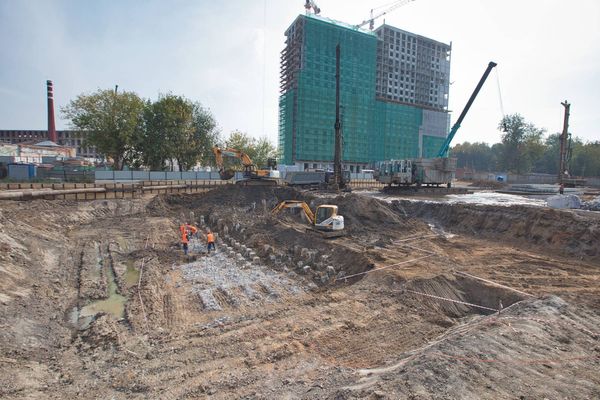 Ход строительства ЖК «УНО Головинские пруды» за Сентябрь 2022 г., фото №3