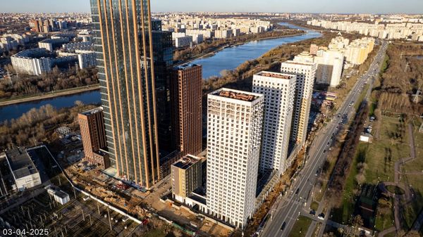 Ход строительства ЖК «Вейв» за Апрель 2025 г., фото №3