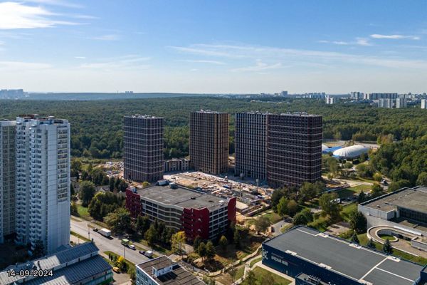 Ход строительства ЖК «Парксайд» за Сентябрь 2024 г., фото №2