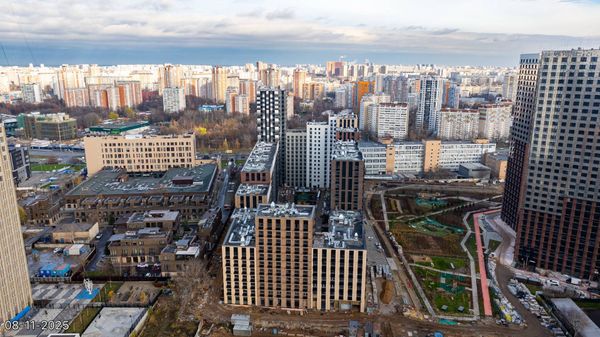 Ход строительства ЖК «Дмитровское небо» за Ноябрь 2025 г., фото №3