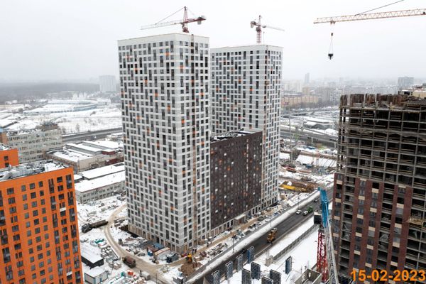 Ход строительства ЖК «Амурский парк» за Февраль 2023 г., фото №5