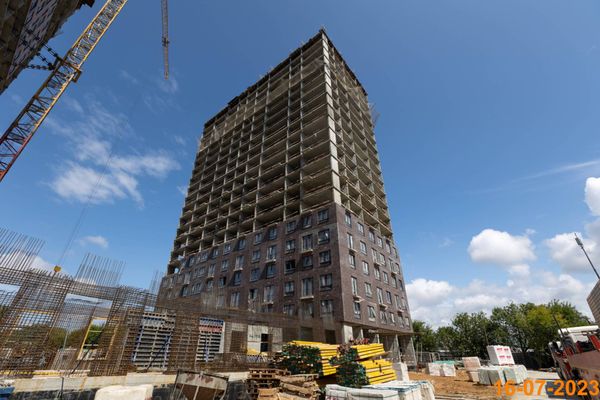 Ход строительства ЖК «Первый Дубровский» за Июль 2023 г., фото №3