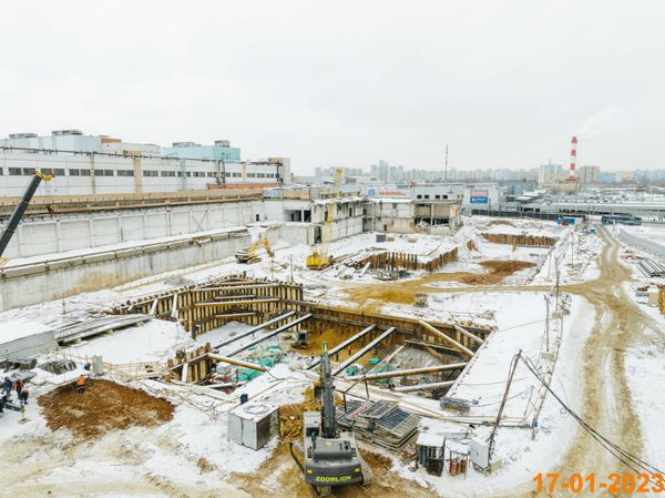 Ход строительства ЖК «Сигнальный 16» за Январь 2023 г., фото №3