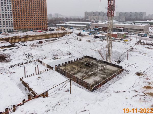 Ход строительства ЖК «Кольская 8» за Ноябрь 2022 г., фото №3