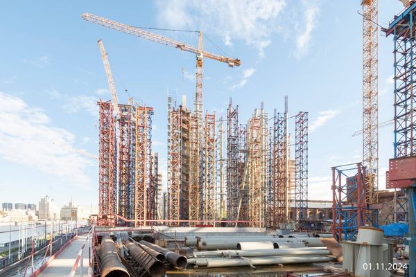Ход строительства ЖК «Бадаевский» за Ноябрь 2024 г., фото №3