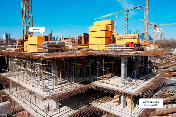 Ход строительства ЖК «НОВА» за Май 2025 г., фото №4