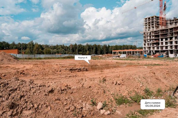 Ход строительства ЖК «Квартал Марьино» за Сентябрь 2024 г., фото №4