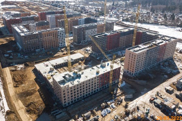 Ход строительства ЖК «Середневский лес» за Март 2022 г., фото №5