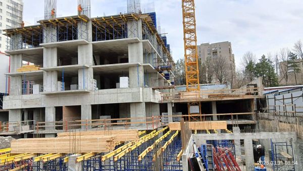 Ход строительства ЖК «Регата» за Март 2025 г., фото №4
