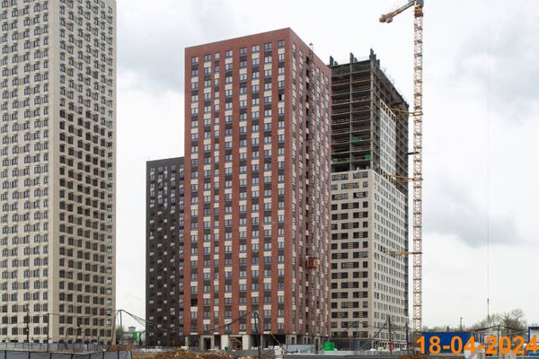 Ход строительства ЖК «Кавказский бульвар 51» за Апрель 2024 г., фото №2