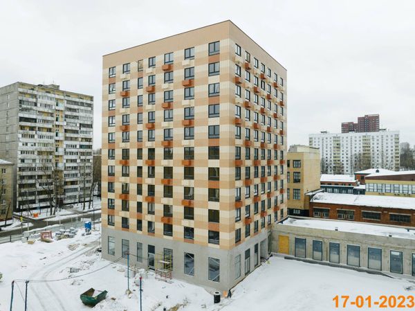 Ход строительства ЖК «Большая Академическая 85» за Январь 2023 г., фото №3