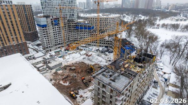 Ход строительства ЖК «Михалковский» за Март 2026 г., фото №2