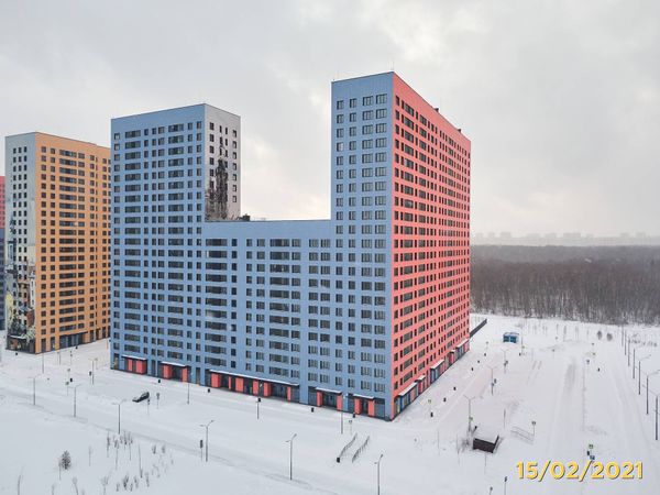 Ход строительства ЖК «Филатов Луг» за Февраль 2021 г., фото №3