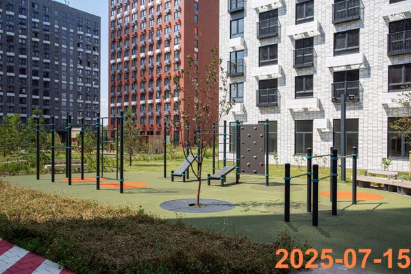 Ход строительства ЖК «Саларьево парк» за Июль 2025 г., фото №3