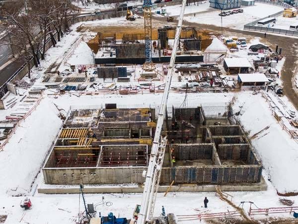 Ход строительства ЖК «Большая Академическая 85» за Декабрь 2020 г., фото №4