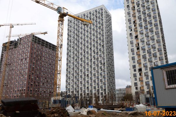 Ход строительства ЖК «Перовское 2» за Июль 2023 г., фото №5