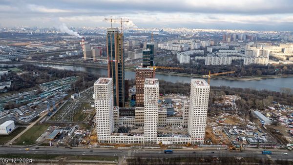 Ход строительства ЖК «Вейв» за Декабрь 2024 г., фото №3