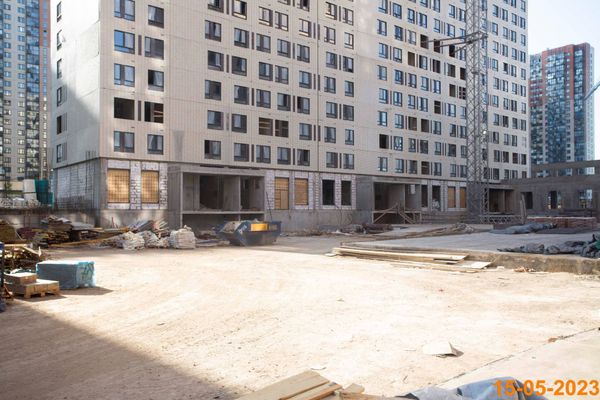 Ход строительства ЖК «Митинский лес» за Май 2023 г., фото №3