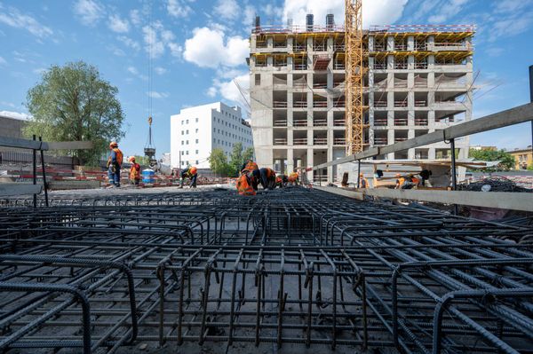 Ход строительства ЖК «Левел Южнопортовая» за Июнь 2023 г., фото №3