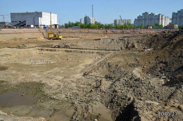 Ход строительства ЖК «Квартал Шагал» за Май 2021 г., фото №4