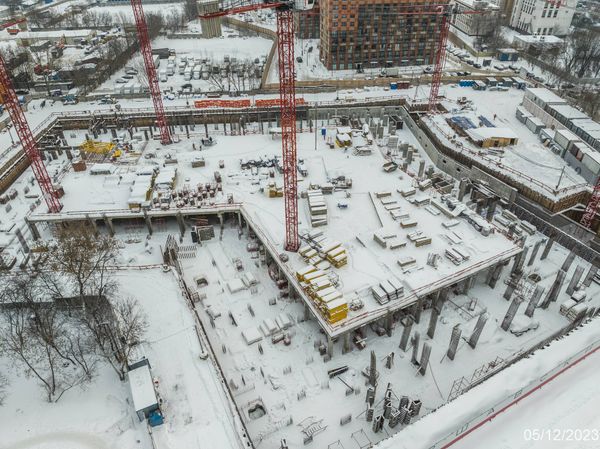 Ход строительства ЖК «Варшавские ворота» за Декабрь 2023 г., фото №2