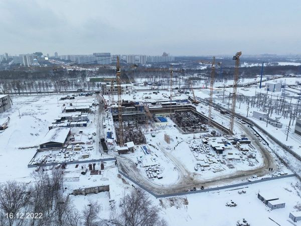 Ход строительства ЖК «Вейв» за Декабрь 2022 г., фото №2