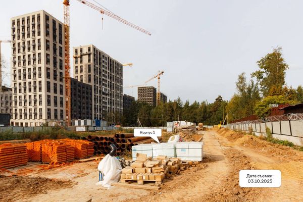 Ход строительства ЖК «Ольховый Квартал» за Октябрь 2025 г., фото №4