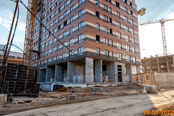 Ход строительства ЖК «Сигнальный 16» за Июнь 2023 г., фото №4