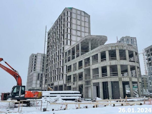 Ход строительства ЖК «Квартал Шагал» за Январь 2024 г., фото №4
