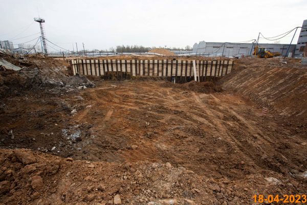 Ход строительства ЖК «Кавказский бульвар 51» за Апрель 2023 г., фото №5