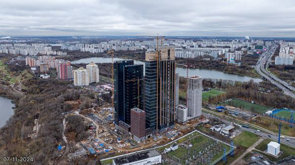 Ход строительства ЖК «Вейв» за Ноябрь 2024 г., фото №5