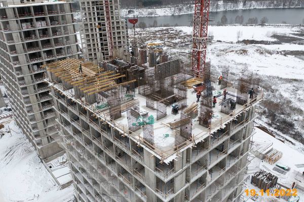 Ход строительства ЖК «Холланд парк» за Ноябрь 2022 г., фото №5