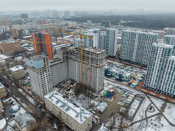 Ход строительства ЖК «Семеновский парк 2» за Декабрь 2024 г., фото №3