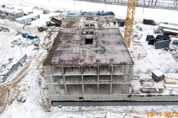 Ход строительства ЖК «Перовское 2» за Ноябрь 2022 г., фото №4