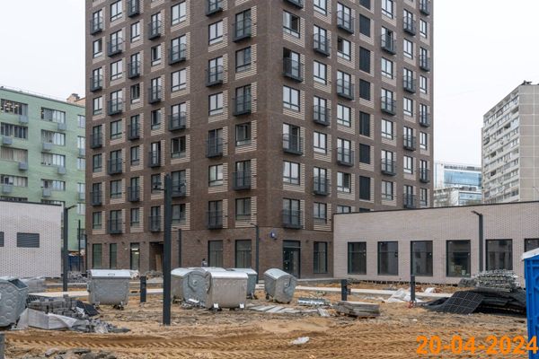 Ход строительства ЖК «Барклая 6» за Апрель 2024 г., фото №4